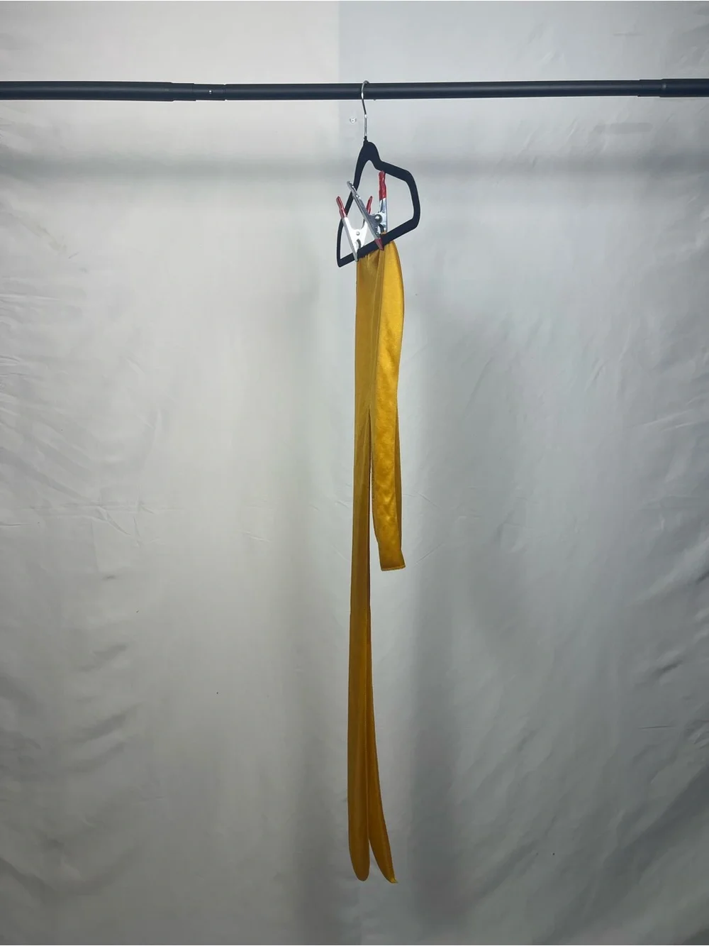 Gold Satin Scarf or Sash